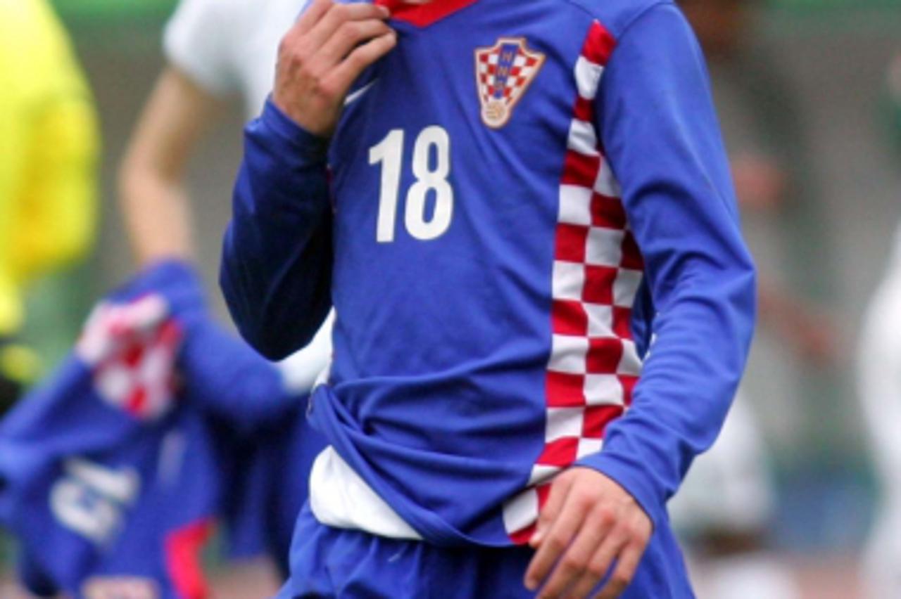 \'24.03.2010., Sarajevo, BiH - Nogometnu utakmicu kvalifikacija za Europsko prvenstvo odigrale su mlade reprezentacija do 17 godina Hrvatske i Portugala na stadionu Kosevo.Marko Grcic Photo: HaloPix/P