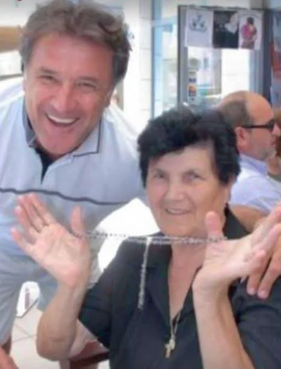 Zdravko Mamić i majka Lucija