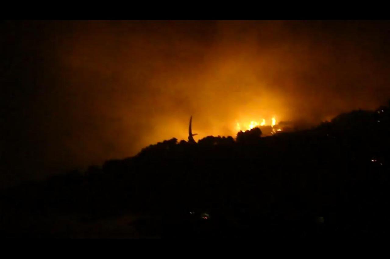 Požar u Podgori (1)