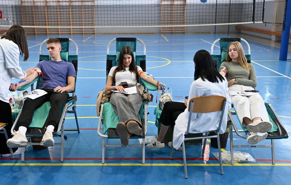 akcija darivanja krvi šb