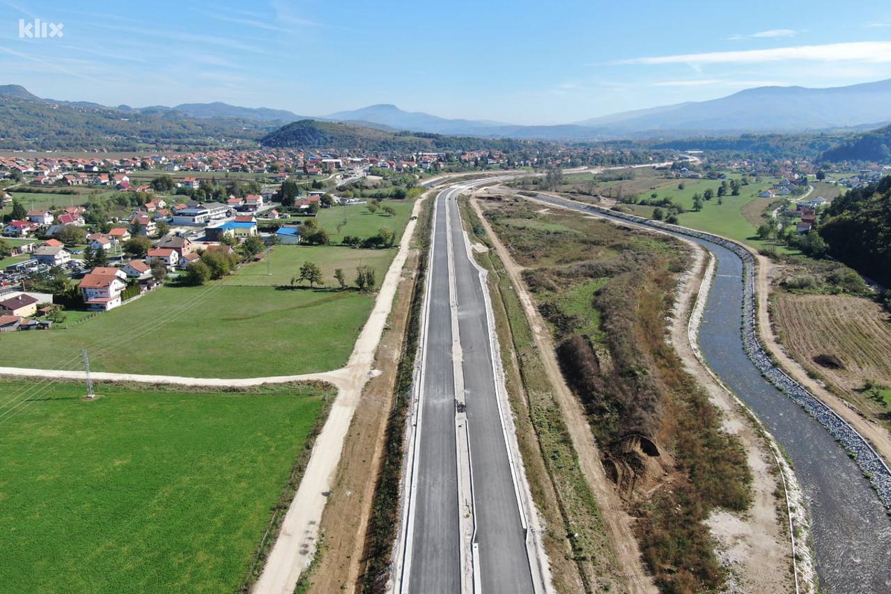 cesta Lašva - Nević polje
