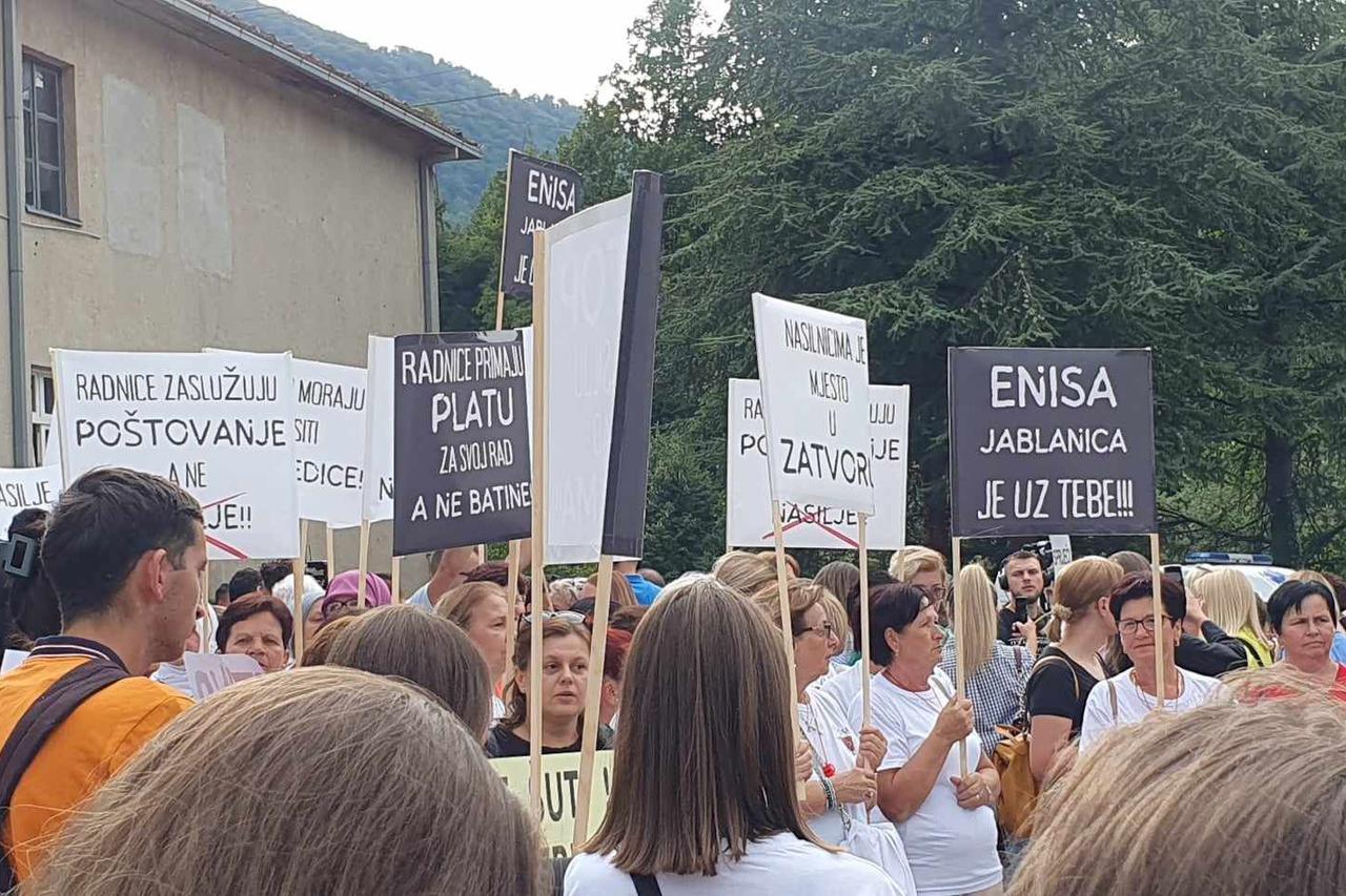 prosvjedi u Jablanici