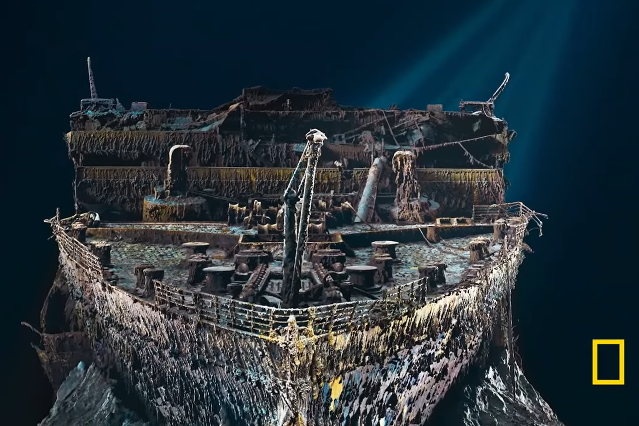 Titanic - replika 3D