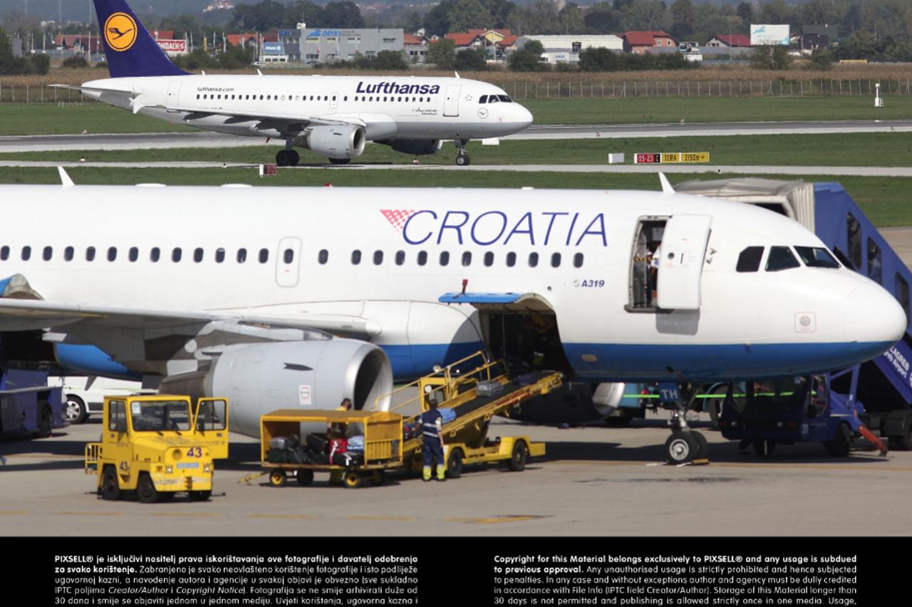 croatia airlines,zrakoplov