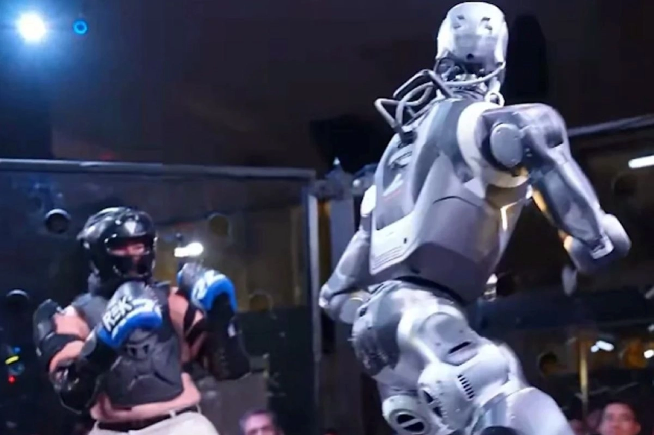 borba čovjeka i robota