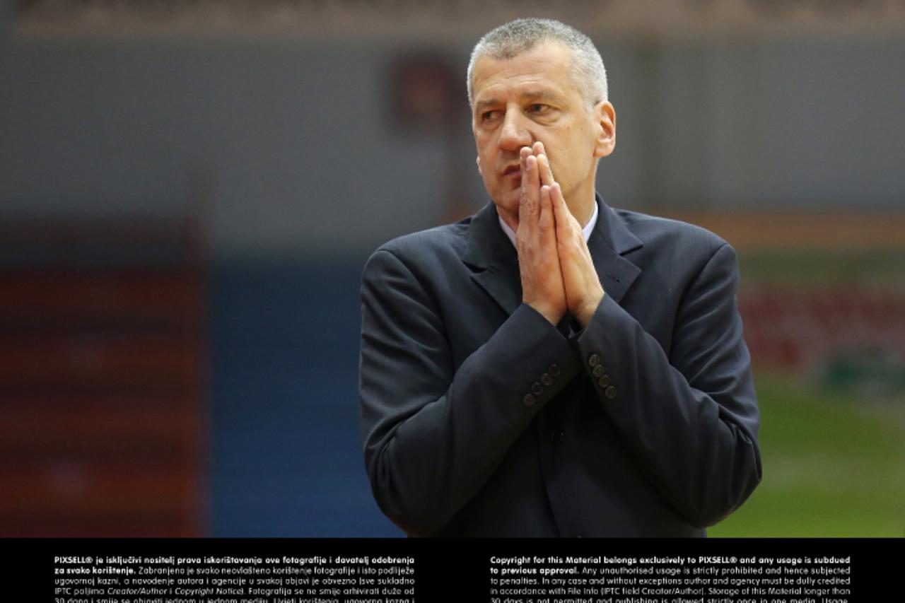 '17.02.2013., Dom sportova, Zagreb - ABA liga, 21. kolo, Cedevita - MZT Skoplje. Aleksandar Aco Petrovic.  Photo: Igor Kralj/PIXSELL'
