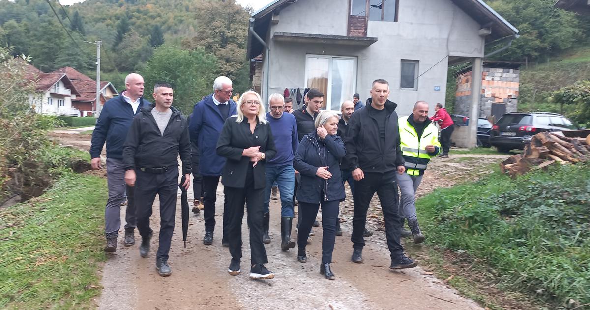 Izaslanstvo Vijeća ministara BiH na čelu s predsjedateljicom Borjanom Krišto u Kreševu, Kiseljaku i Fojnici