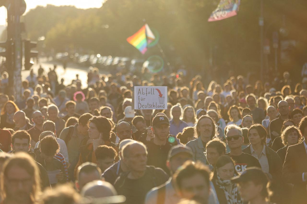 prosvjedi u Berlinu protiv AfD-a