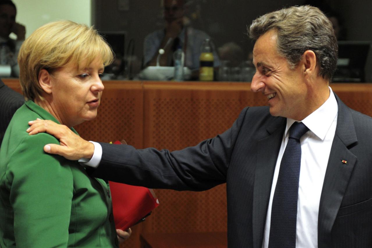 Sarkozy i Merkel