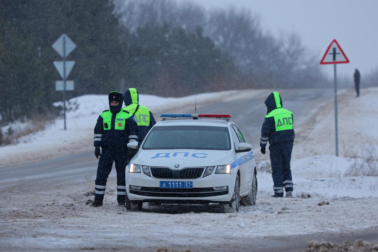 Ruska policija na snijegu