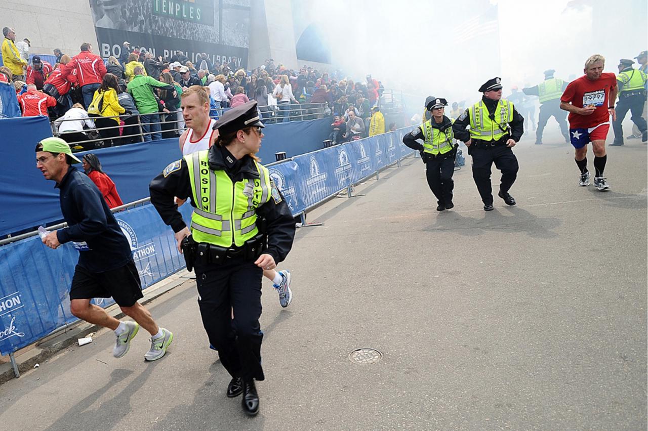 Boston eksplozija, Bostonski maraton (1)