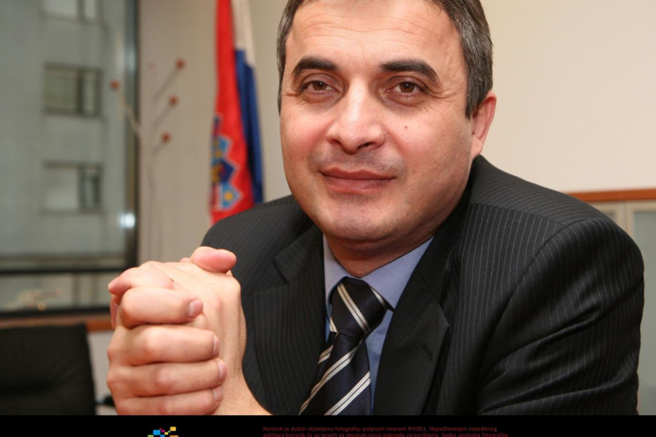 '15.01.2007., Zagreb - Ante Samodol, predsjednik Uprave HANFE. Photo: Dalibor Urukalovic/Poslovni dnevnik/PIXSELL'