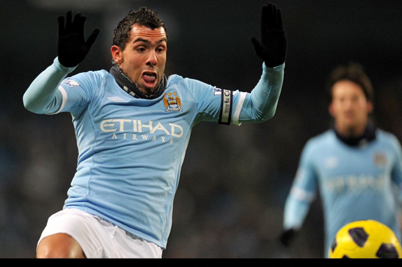 \'Carlos Tevez, Manchester City. Photo: Press Association/Pixsell\'