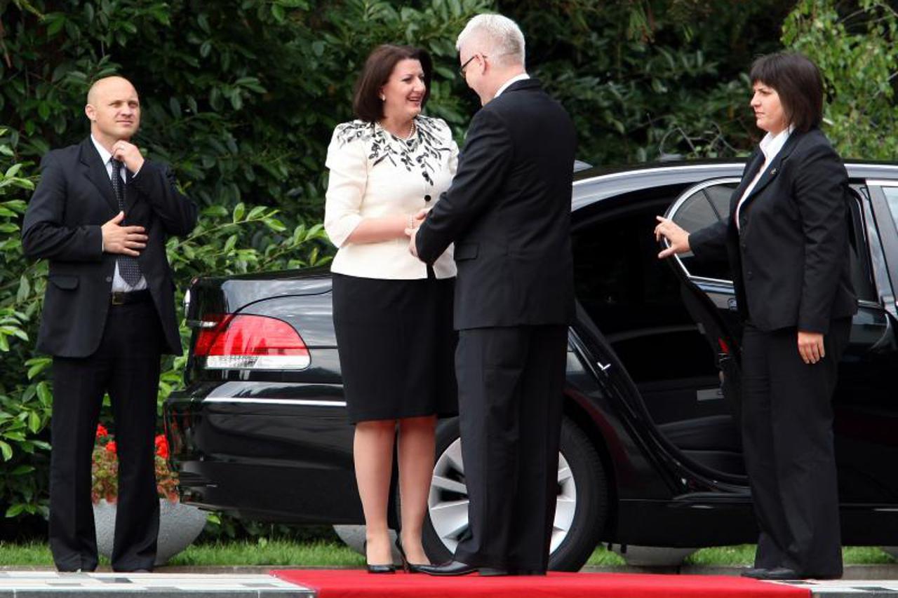 Atifeta Jahjaga na Pantovčaku (1)