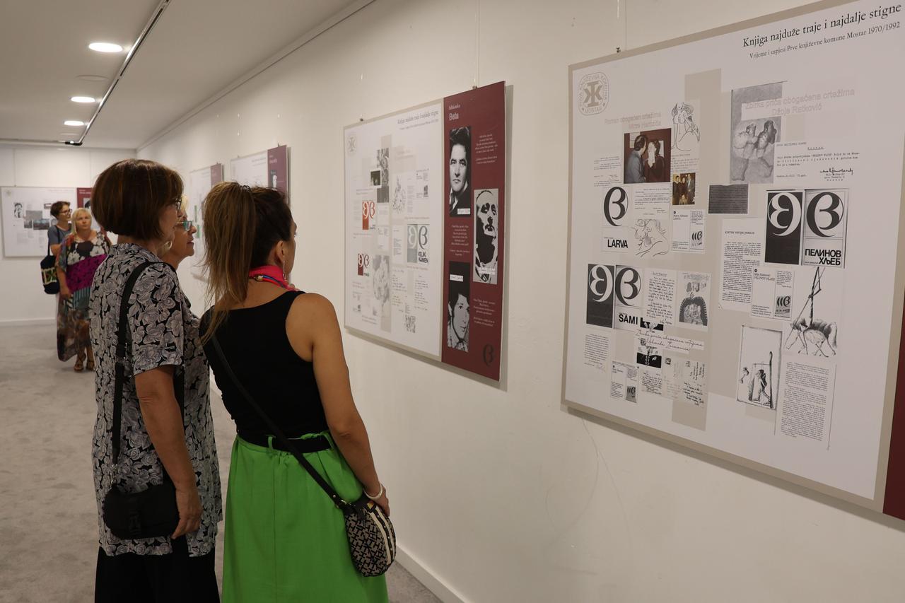 izložba Vrijeme i uspjesi Prve književne komune Mostar