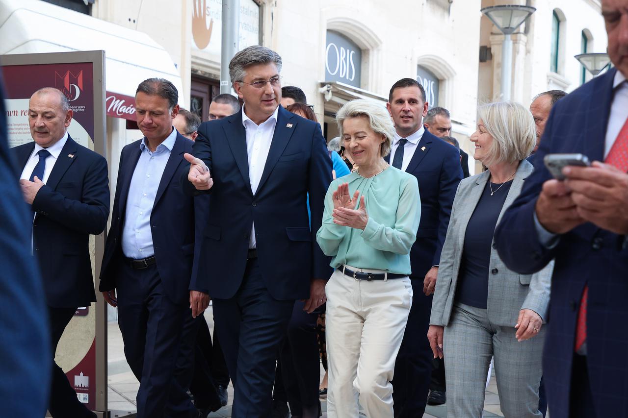 Ursula von der Leyen, Borjana Krišto i Andrej Pleenković