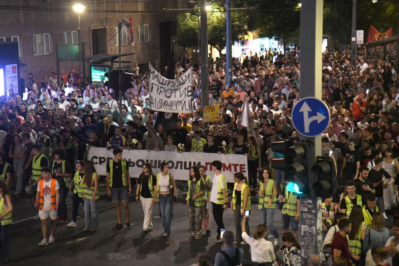 prosvjedi studenata u Srbiji