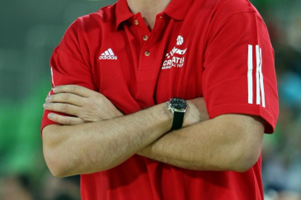 '06.08.2011., Arena Stozice, Ljubljana - U Stozicama se odrzava prvo izdanje prijateljskog kosarkaskog turnira pod nazivom Addeco pokal EX-YU 2011. na kojem nastupaju svih sest bivsih jugoslavenskih r