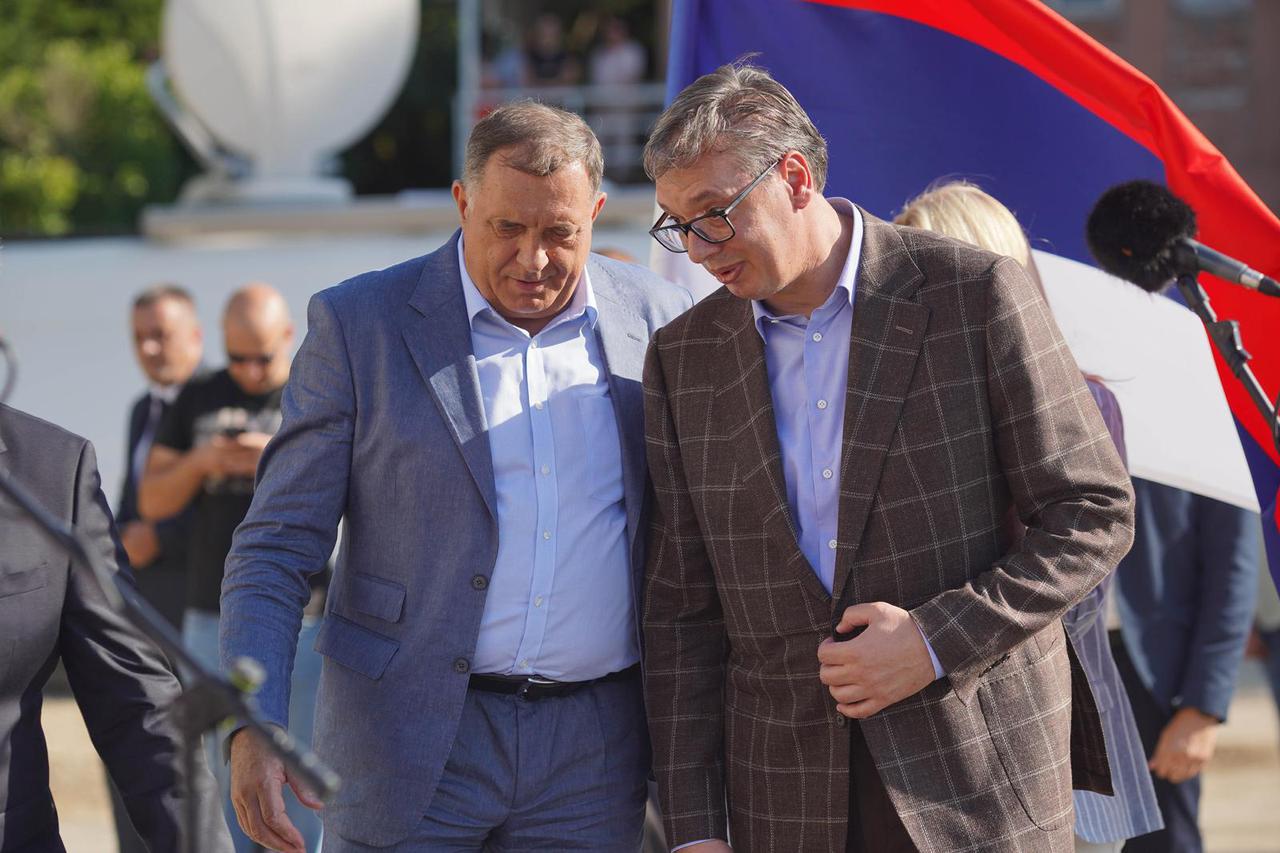 Milorad Dodik i Aleksandar Vučić