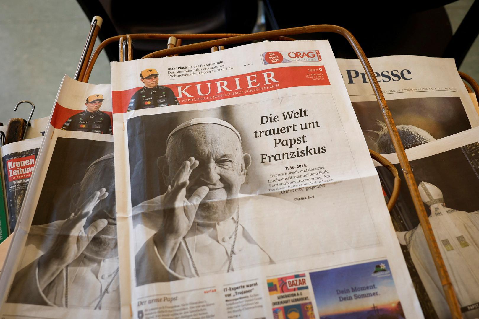 Naslovnice većine svjetskih medija danas su posvećene papi Franji