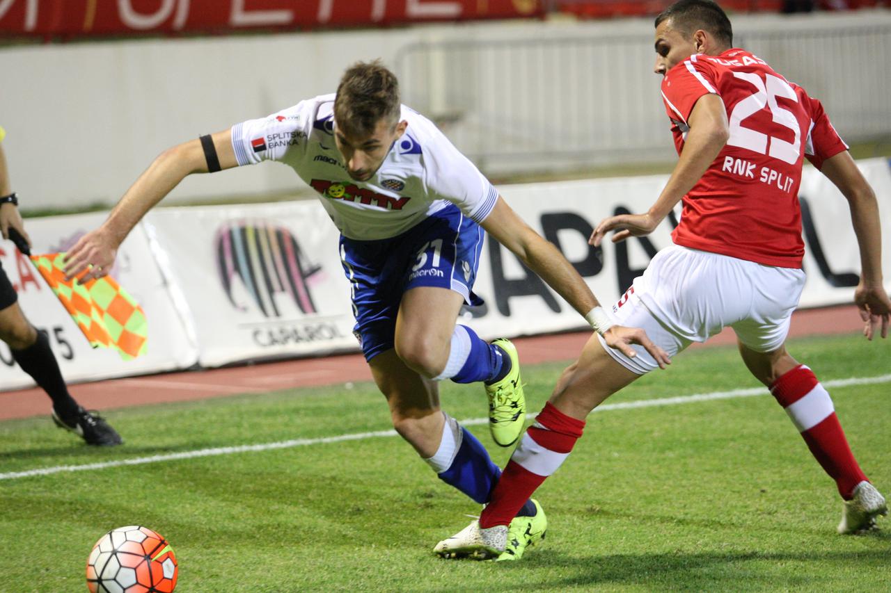 27.09.2015., stadion Park mladezi, Split - MAXtv 1. HNL, 11. kolo, RNK Split - HNK Hajduk. Tino Sven Susic. Photo: Ivo Cagalj/PIXSELL