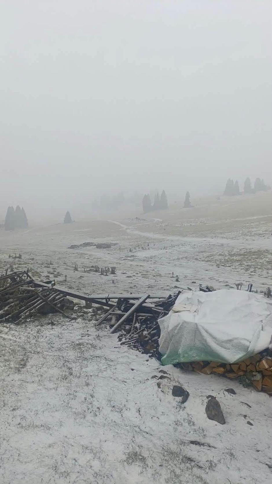 Vlašić snijeg prvi