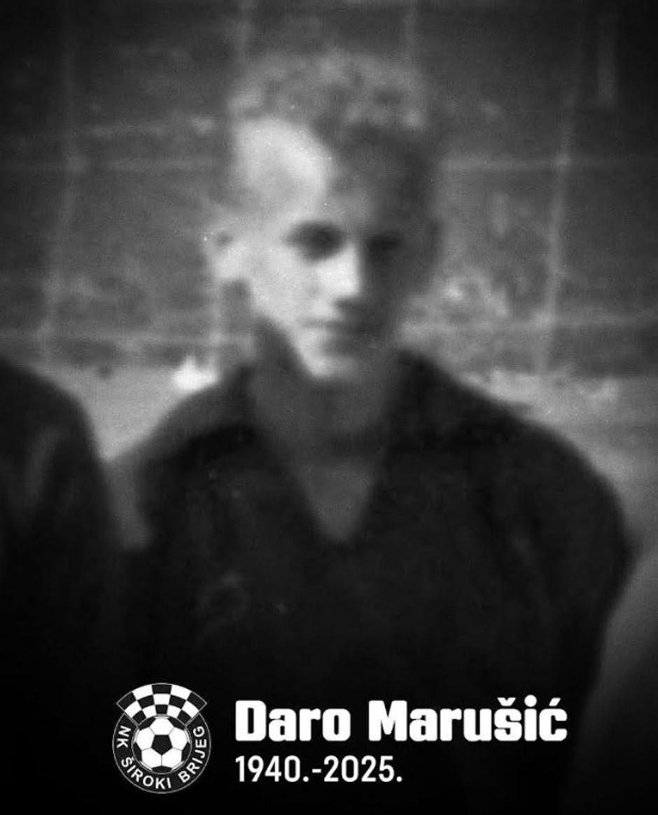Preminuo Daro Marušić