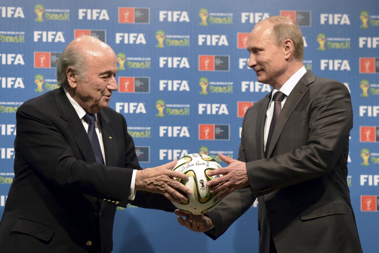 Vladimir Putin, Sepp Blatter