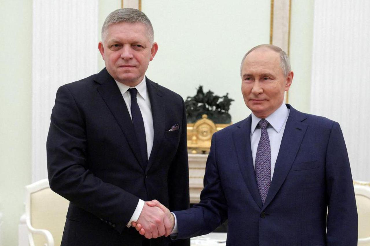 Robert Fico i Vladimir Putin
