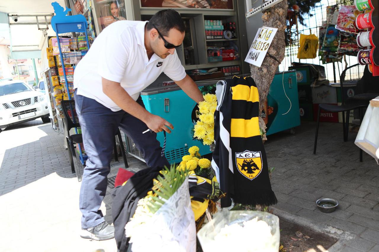 grčki navijač ubijen