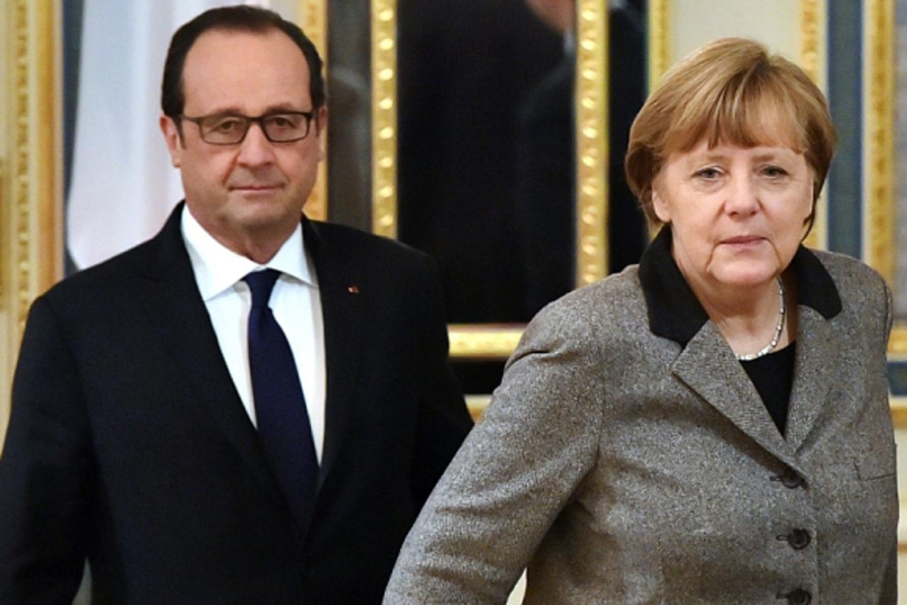 hollande i merkel