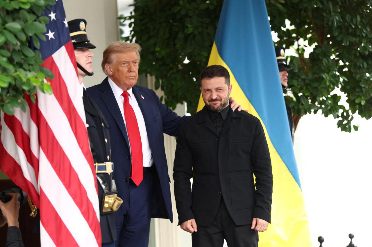 Donald Trump i Volodimir Zelenski