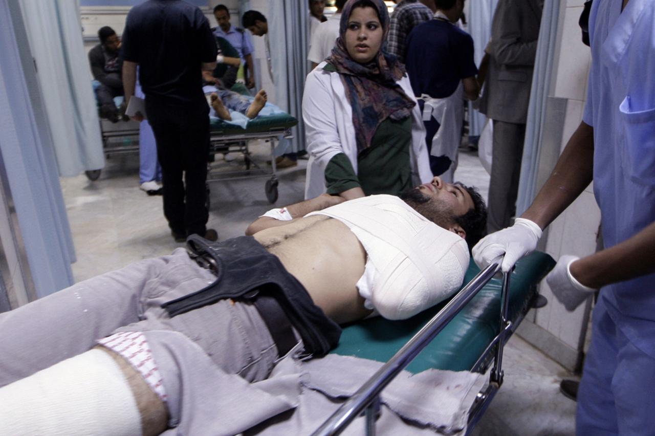 Bolnica u Tripoliju od jutra je pretprana ranjenima