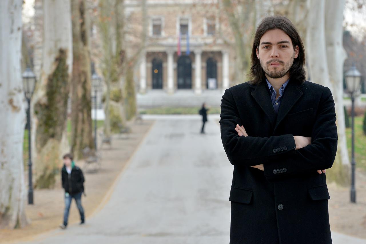 29.01.2015., Zagreb -  Ivan Vilibor Sincic, udruga Zivi zid. Photo: Marko Prpic/PIXSELL