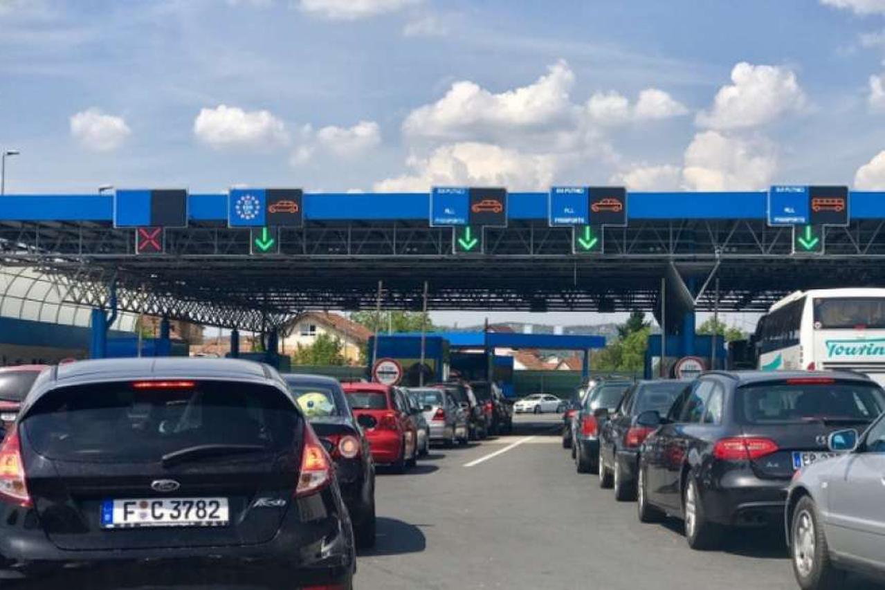 GP izačić, granica BiH kolona