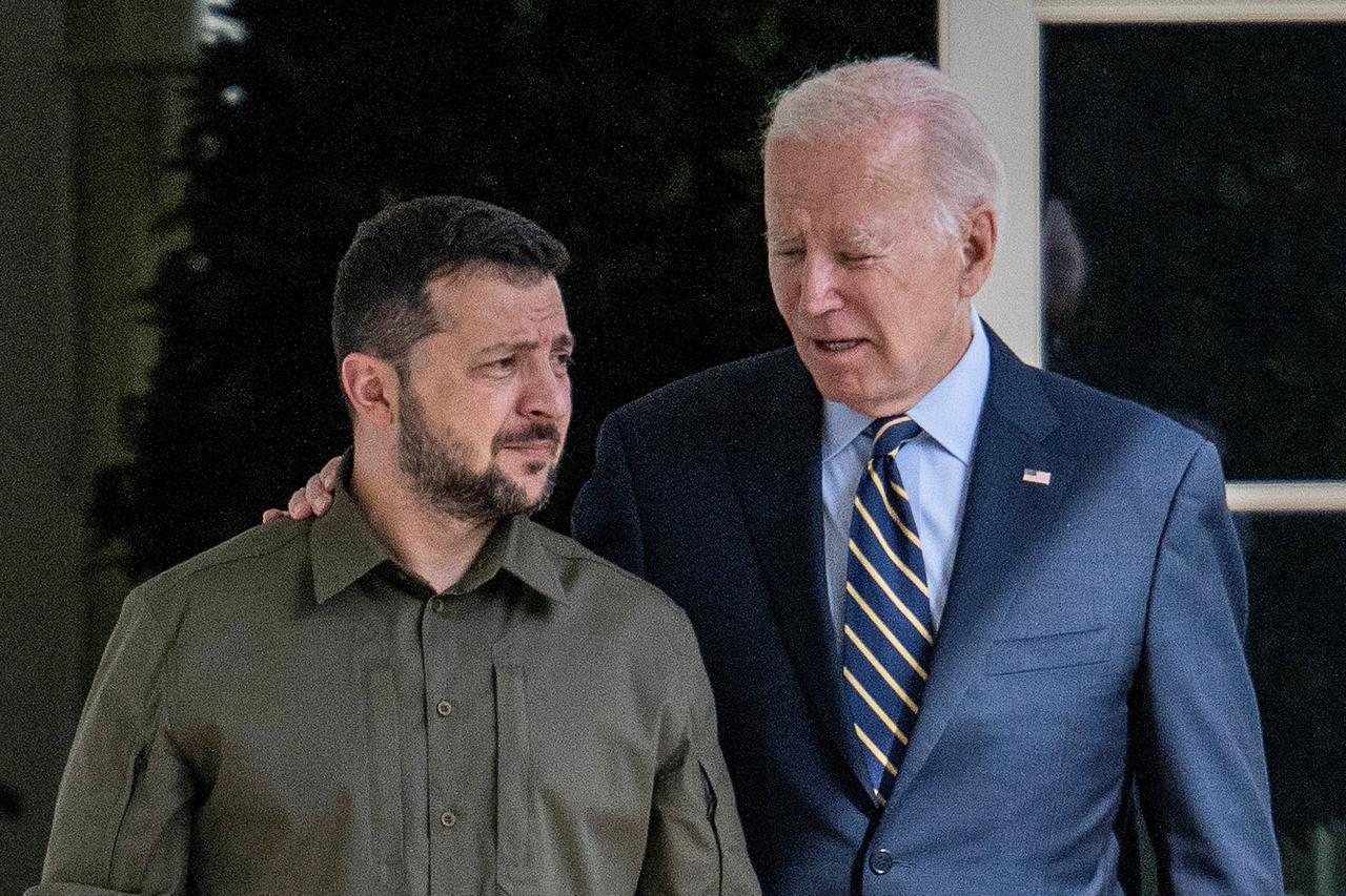 Zelenski i Biden