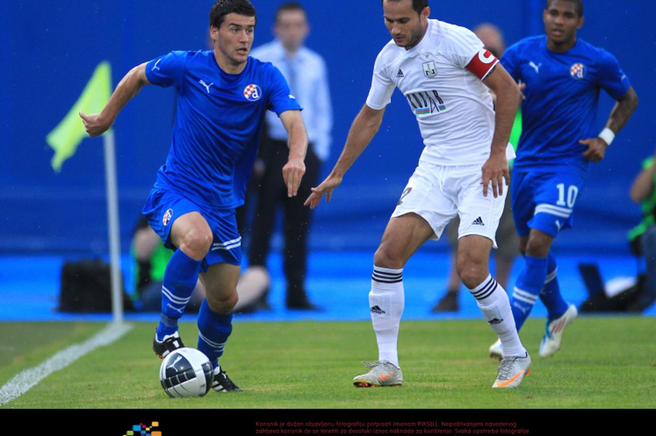\'13.07.2011., stadion Maksimir, Zagreb - Prva utakmica 2. pretkola Lige prvaka, GNK Dinamo - Neftchi Baku. Mehmed Alispahic. Photo: Antonio Bronic/PIXSELL\'