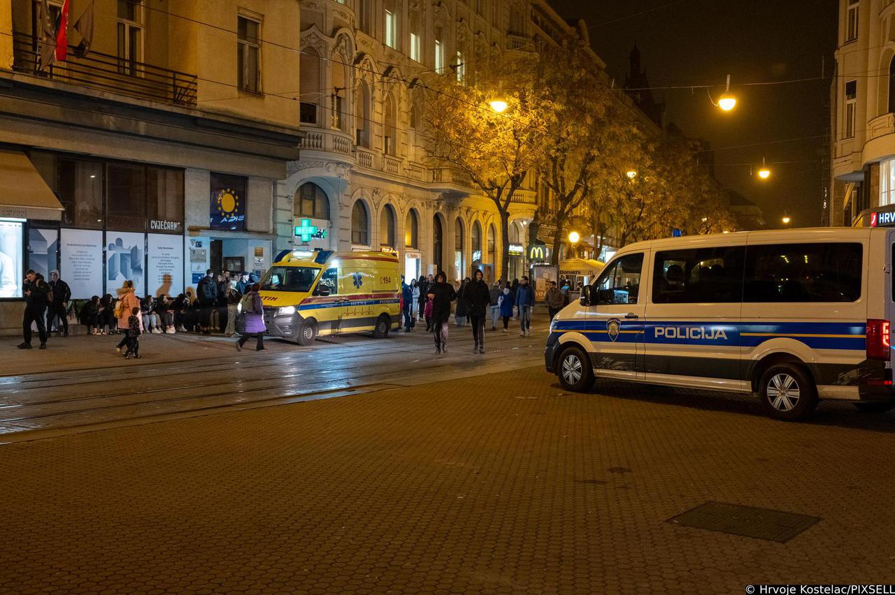 Tučnjava u Zagrebu