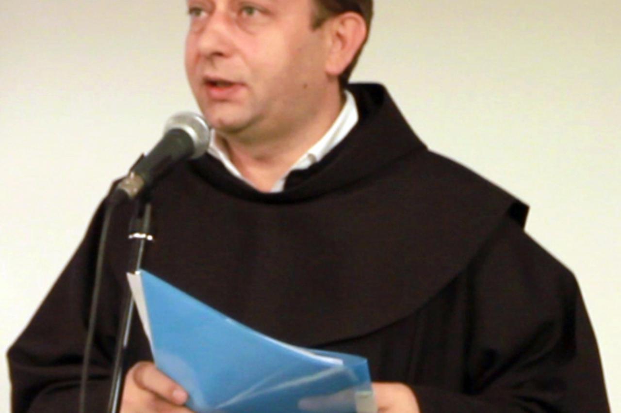 'Dr. fra  Miljenko Šteko novi je predsjednik Unije franjevačkih provincijala Europe.Mostar, 26.10.2013.Snimio:Marijan Sivricc'