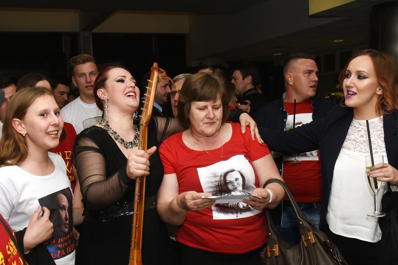 23.04.2016., Zagreb - Ruza Janjis pobjednica je ovogodisnjeg The Voice-a najljepsi glas Hrvatske. Photo: Davor Visnjic/PIXSELL