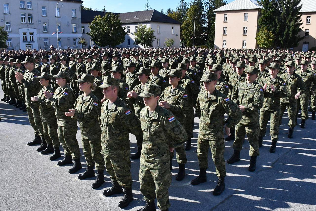 Hrvatski vojnici, ročnici