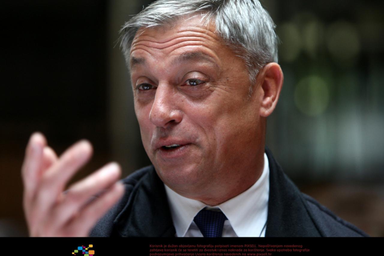 '14.10.2010. Maksimir, Zagreb -Zlatko Cico Kranjcar, izbornik reprezentacije Crne Gore. Photo: Boris Scitar/PIXSELL'