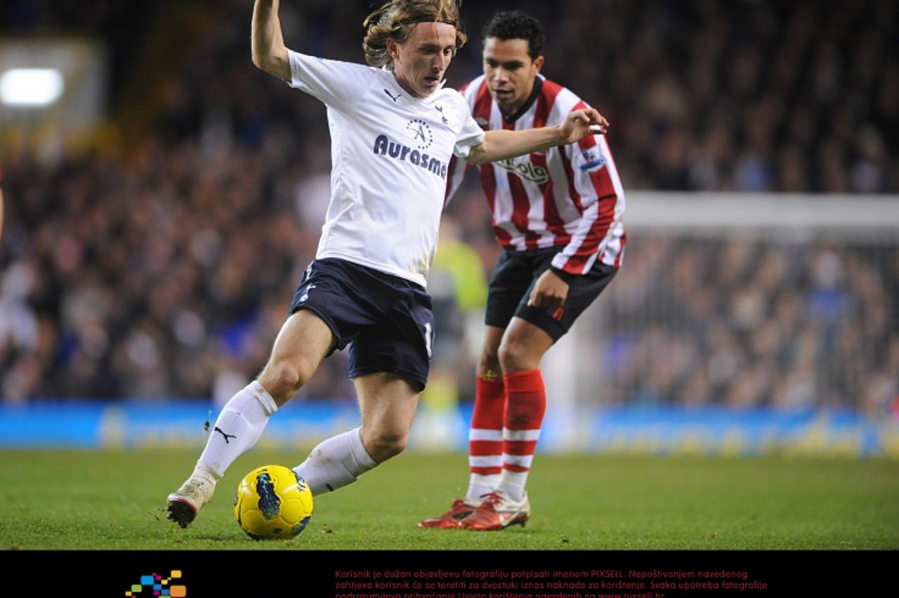 \'Tottenham Hotspur\'s Luka Modric in action Photo: Press Association/Pixsell\'