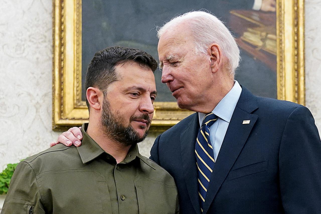 Zelenski i Biden