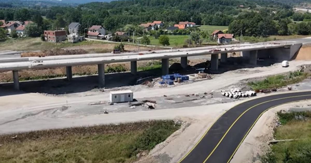 Autoceste FBiH objavile impresivan snimak dionice na Koridoru Vc - www ...