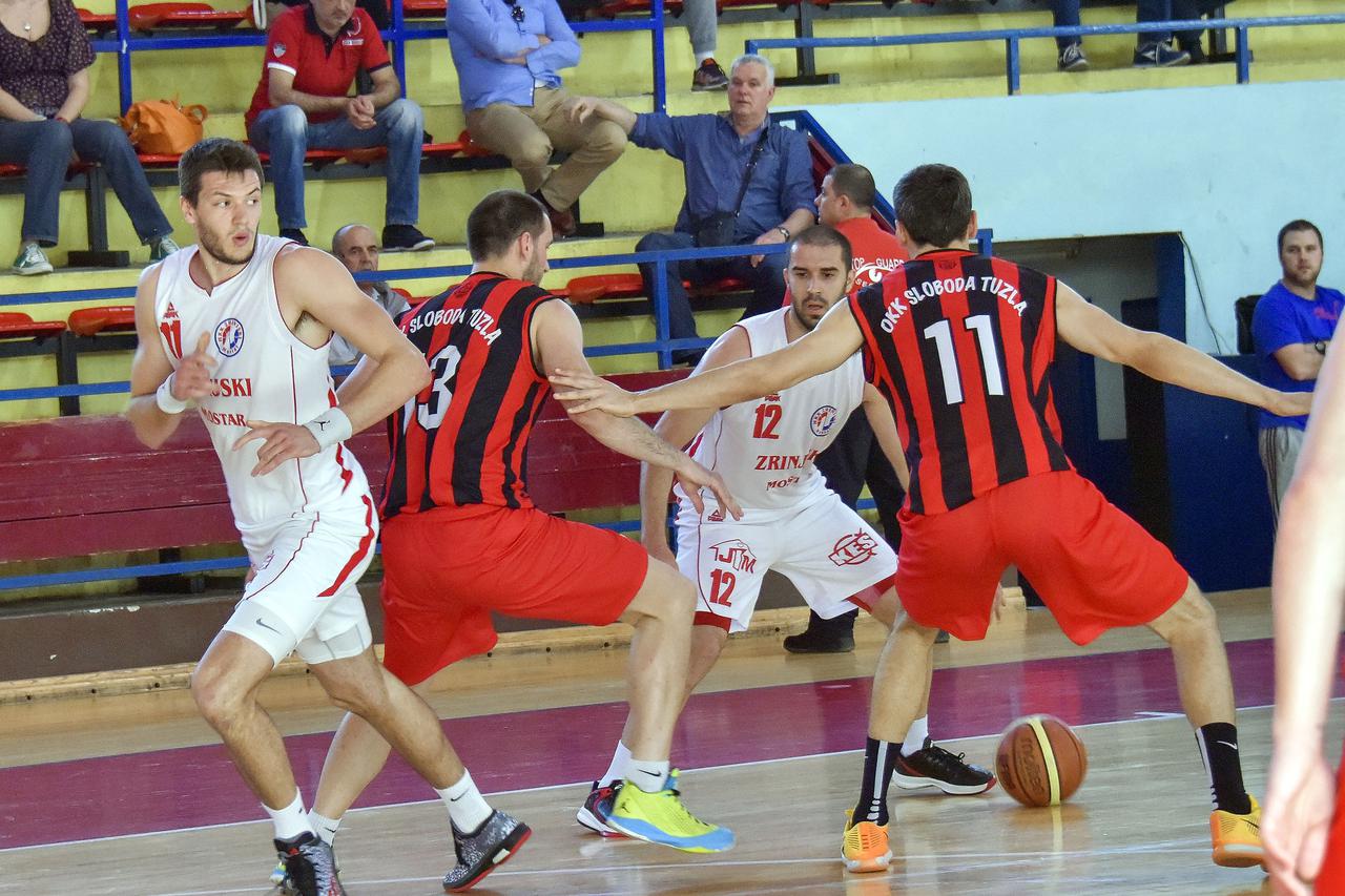 BiH,06.04.2016.Mostar ,Dvorana Bijeli brijeg,  Zrinjski -Sloboda Photo:Stojan Lasic