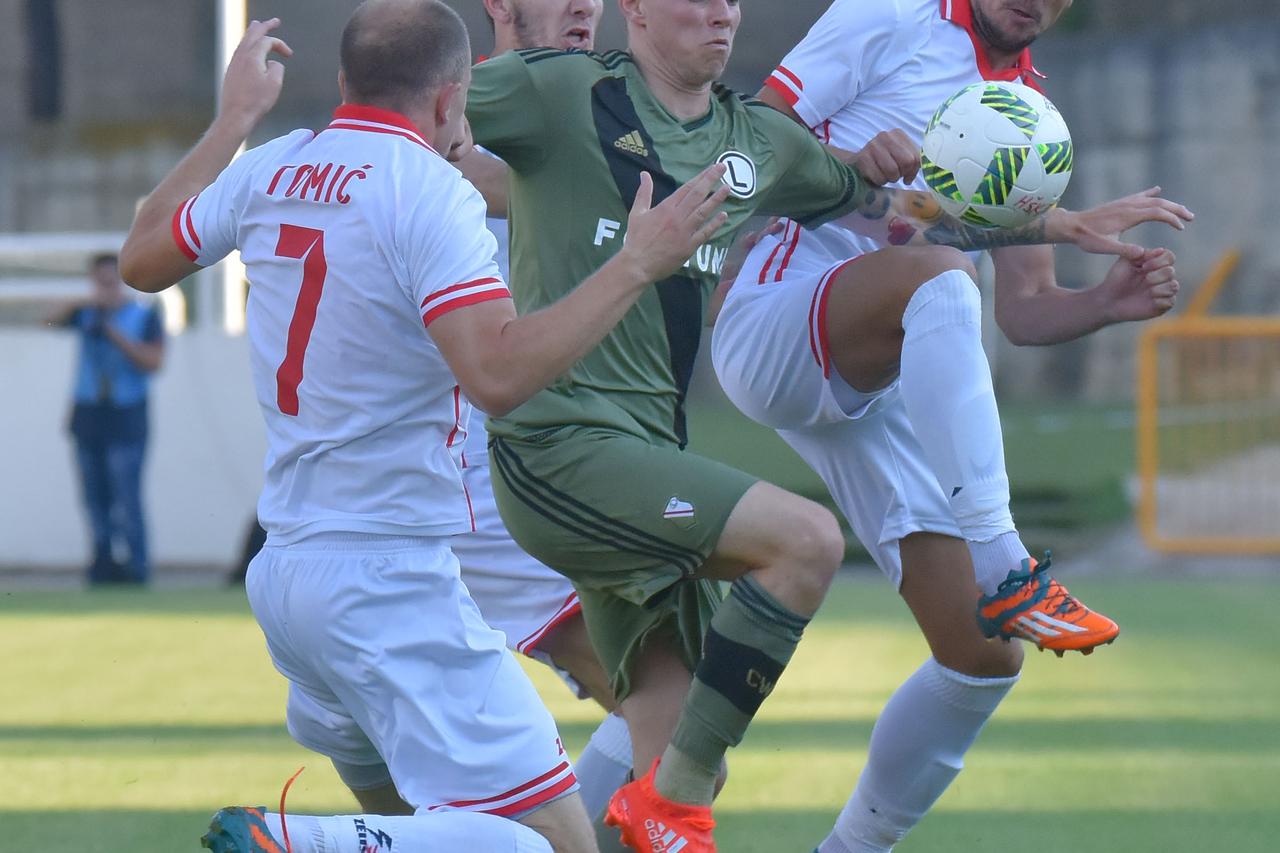 BiH,12.07.16.Mostar,Stadion Bijeli brijeg 2 pretkolo lige prvaka Zrinjski -Legia Photo:Stojan Lasic