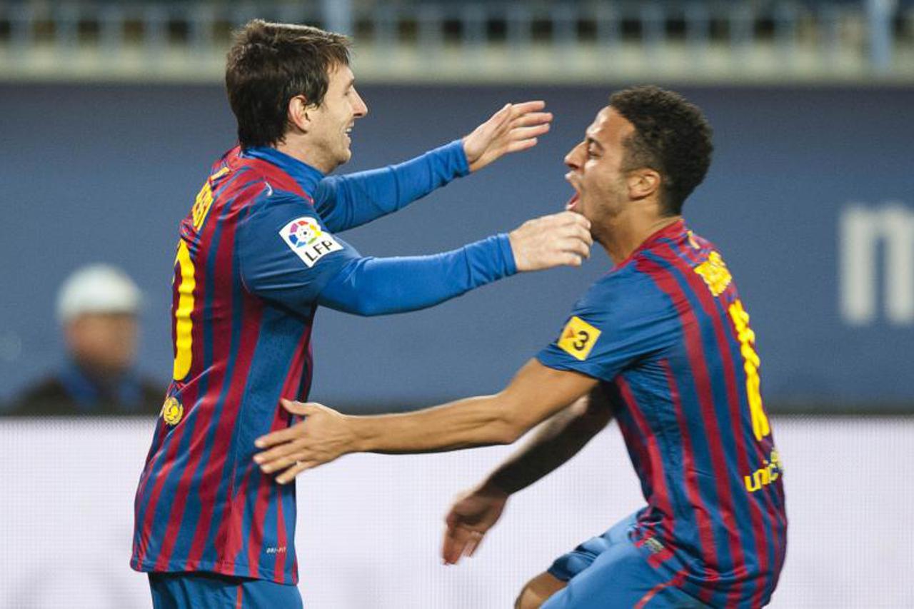Lionel Messi, Thiago Alcantara (1)
