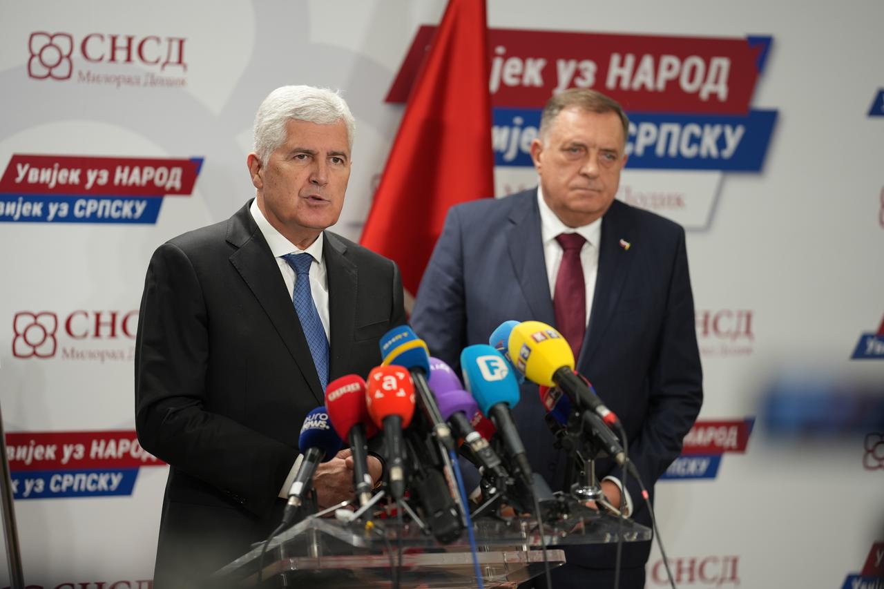 Milorad Dodik i Dragan Čović