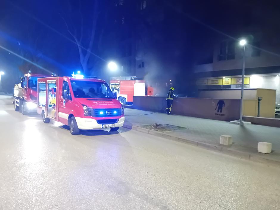 požar zgrada Mljekare